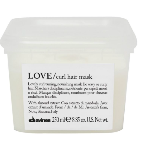 LOVE/ curl hair mask – увлажняющая маска для создания завитков 75530 фото