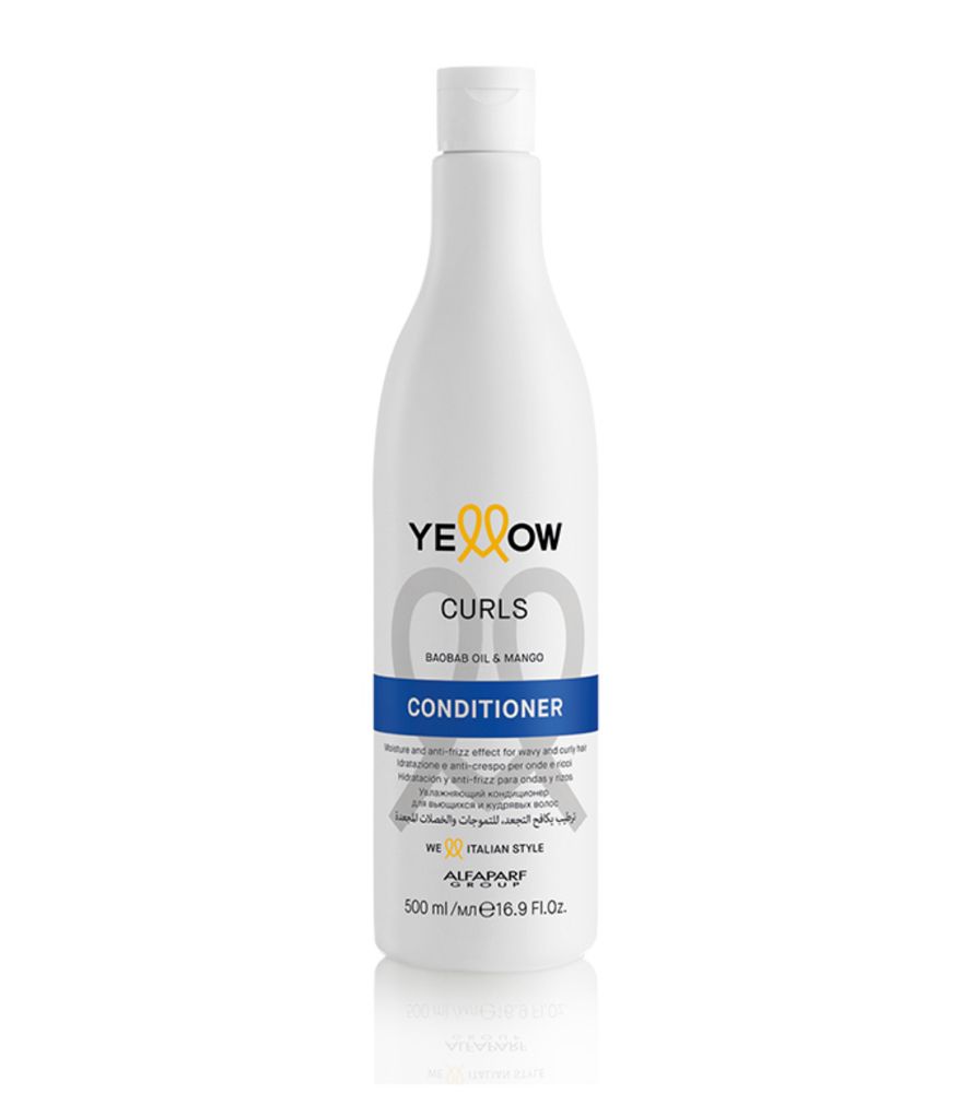 YELLOW Conditioner for curly hair