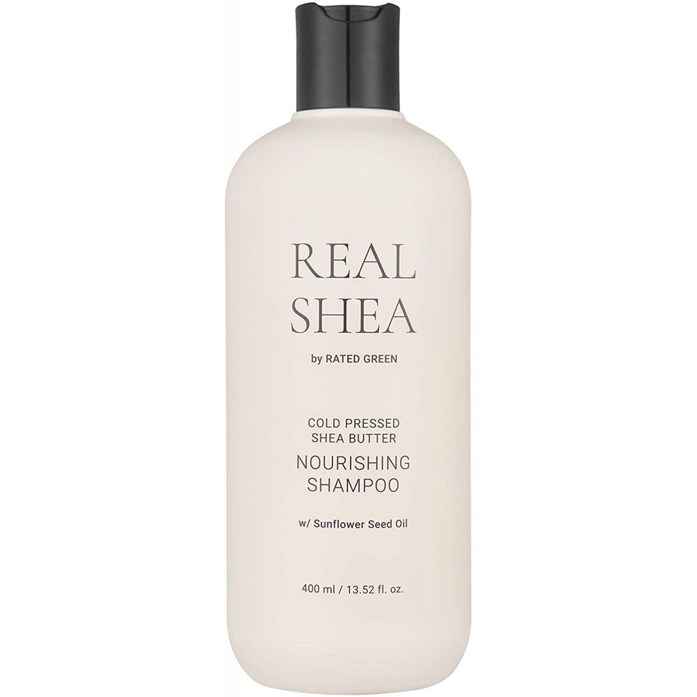 Nourishing shampoo with shea butter RATED GREEN REAL SHEA NOURISHING SHAMPOO 400ml