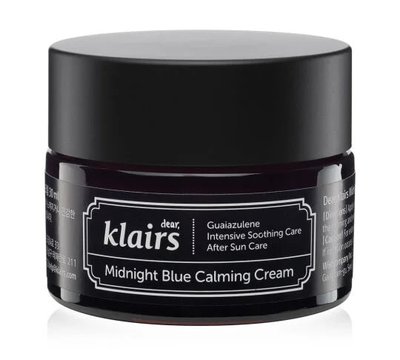 DEAR, KLAIRS Midnight Blue Calming Cream