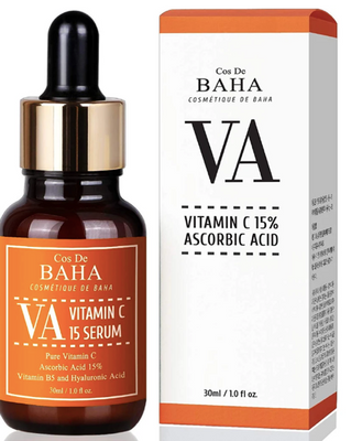 Освітлююча сироватка з вітаміном С Cos De BAHA Vitamin C 15 Serum cos3 фото