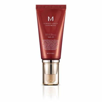 Missha Крем M Perfect Cover BB Cream SPF42, #21, 50 ml 32141 фото