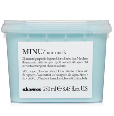MINU/ hair mask - маска для захисту кольору фарбованного волосся 75102 фото
