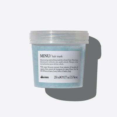 MINU/ hair mask - маска для захисту кольору фарбованного волосся 75102 фото