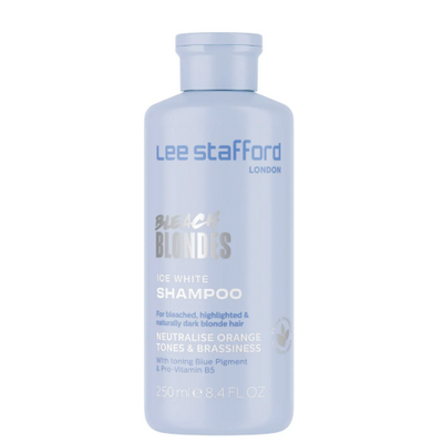 Lee Stafford Bleach Blondes Ice White Toning Shampoo 77443 фото
