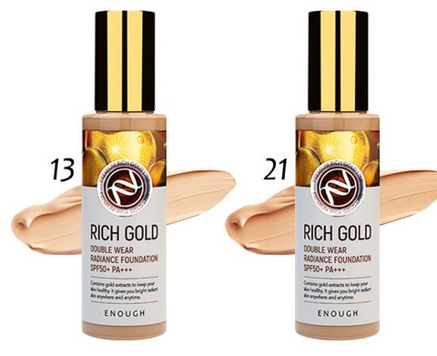 Enough Тональний крем Rich Gold Double Wear Radiance Foundation 767687 фото