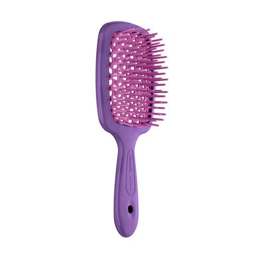 Janeke superbrush hair brush (purple + pink)
