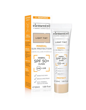Elementre SPF 50+ Mineral Sun Protection Light Color, 50 ml 2262 фото