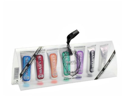 Marvis 7 Flavours Pack Toothpaste 25ml x 7 - Подарунковий набір із 7 культових зубних паст 1412 фото