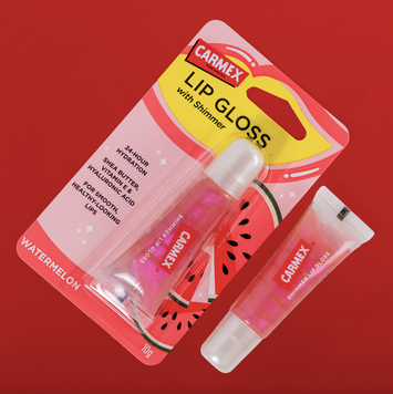 CARMEX WATERMELON LIP GLOSS WITH SHIMMER