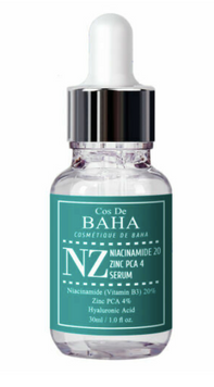 Серум з ніацинамідом та цинком Cos De Baha Niacinamide 20% + Zinc 4% Serum cos13 фото