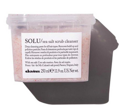SOLU/ Очищающая паста-скраб с морской солью