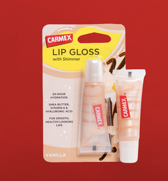 CARMEX VANILLA LIP GLOSS WITH SHIMMER