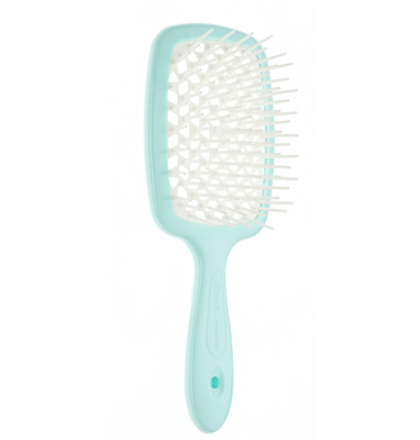 Janeke superbrush щітка для волосся (голубий + білий) 9877 фото