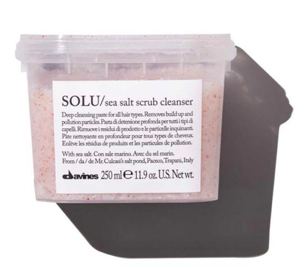 SOLU / Cleansing paste-scrub with sea salt, 250 ml