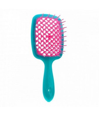 Janeke superbrush щітка для волосся (бірюзовий + рожевий) 50567 фото