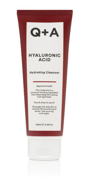 Увлажняющий очищающий гель с гиалуроновой кислотой Q+A Hyaluronic Acid Cleanser Gel 125ml 5060486261970 фото