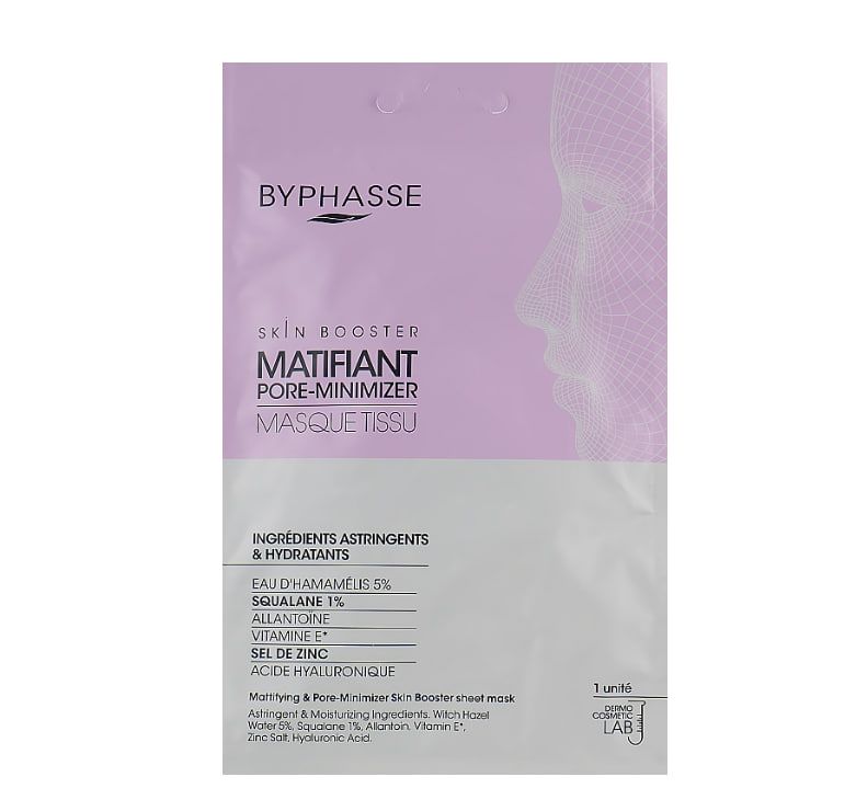 Byphasse Skin Booster Mattifying & Pore-Minimizer Sheet Mask