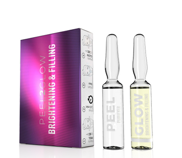 Skin Tech Peel2Glow Brightening & Filling (purifyer/1.5ml + brightening & filling/1.5ml) 5353232 фото