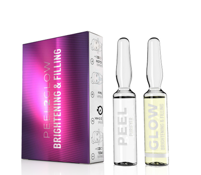 Skin Tech Peel2Glow Brightening & Filling (purifyer/1.5ml + brightening & filling/1.5ml)
