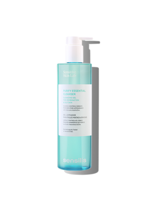 Purify Essential Cleanser - cleansing gel with zinc and flax extract