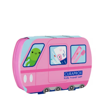Kids travel set for ages 6 to 12, pink 430-0438 фото