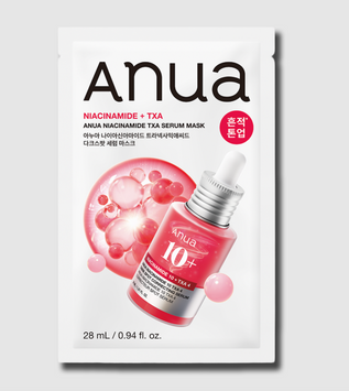 тканевая маска-сыворотка с ниацинамидом и транексамовой кислотой ANUA Niacinamide TXA Serum Mask 28ml i81-44c фото
