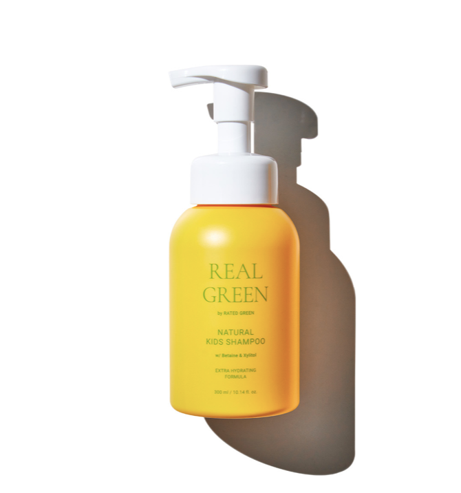 Rated Green Children's shampoo based on natural extracts REAL GREEN Natural Kids Shampoo