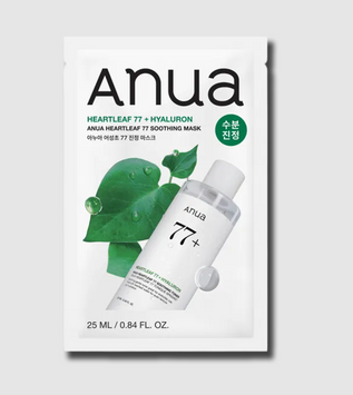 Успокаивающая тканевая маска ANUA Heartleaf 77 Soothing Mask 25ml cc9-i27 фото