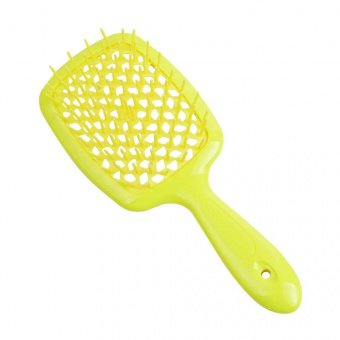 Janeke superbrush MINI hair brush (yellow)