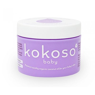Дитяча кокосова олія - Kokoso Baby Skincare Coconut Oil 70 g Kok2 фото
