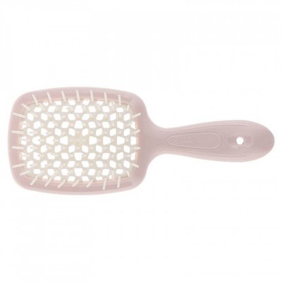 Janeke superbrush MINI щітка для волосся (пудровий + білий) м9977 фото