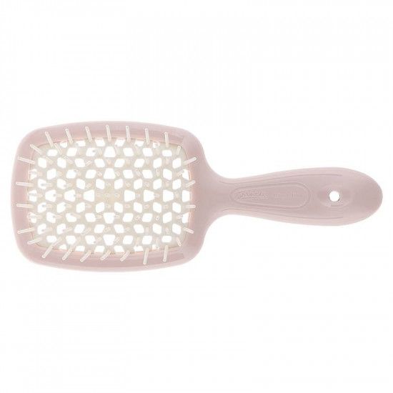 Janeke superbrush MINI hair brush (powder + white)