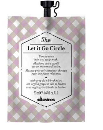 THE LET IT GO CIRCLE Mask to instantly soothe and restore the water balance of the scalp and hair