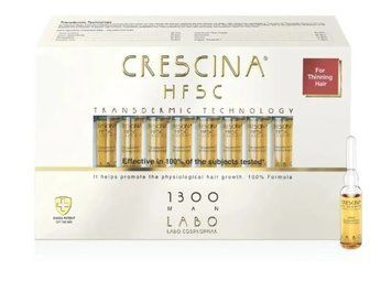 Hajn&ouml;vesztő term&eacute;k f&eacute;rfiaknak HFSC Transdermic 500 Crescina, 20 ampulla UA00802 фото