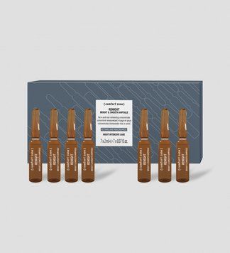 RENIGHT BRIGHT&SMOOTH AMPOULE - АМПУЛИ "СЯЯННЯ ТА ГЛАДКІСТЬ" hy9999 фото