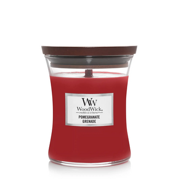 Ароматическая свеча с ароматом граната и смородины Woodwick Pomegranate 1222539 фото