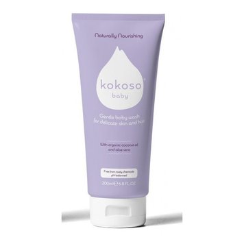 Дитячий засіб для купання з ніжним ароматом Kokoso Baby Skincare Softly Scented Baby Wash Kok7 фото