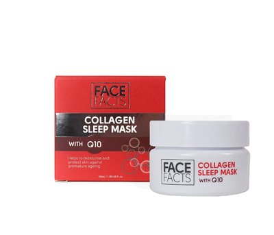 Face Facts Collagen & Q10 Gel Sleep Mask - Нічна гель-маска з колагеном та коензимом Q10 135132 фото