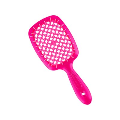 Janeke superbrush hair brush (neon pink)
