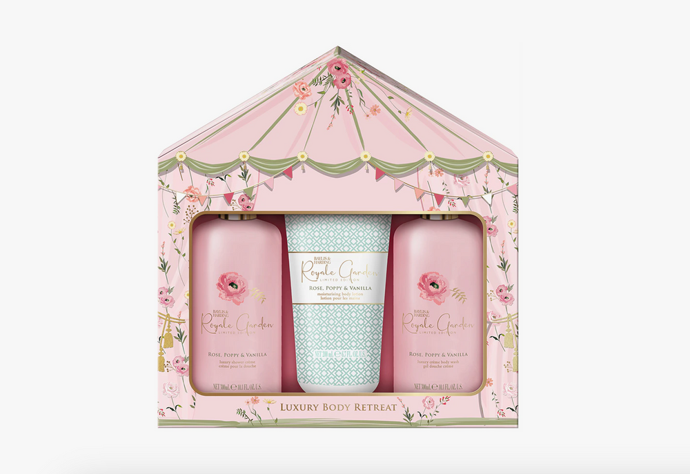 Baylis & Harding Royale Garden Rose, Poppy & Vanilla подарунковий набір (для душу) BH270019 фото