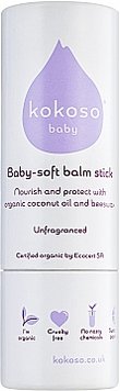 Дитячий захисний бальзам - Kokoso Baby Baby-Soft Balm Stick Kok9 фото