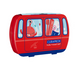 Kids travel set for ages 6 to 12, red