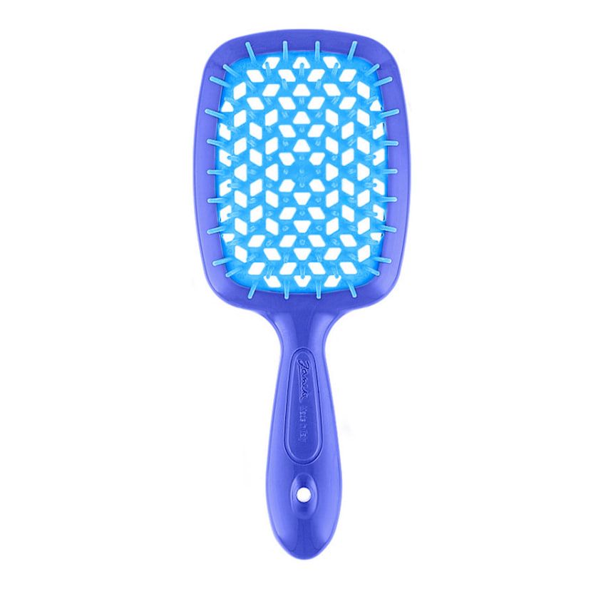 Janeke superbrush щітка для волосся (синій+голубий) 47677 фото