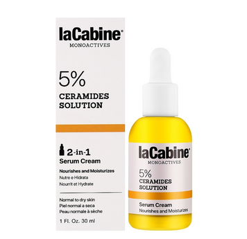 LaCabine 5% Ceramides 2 in 1 - Крем-сыворотка для питания и увлажнения сухой кожи лица 600018 фото