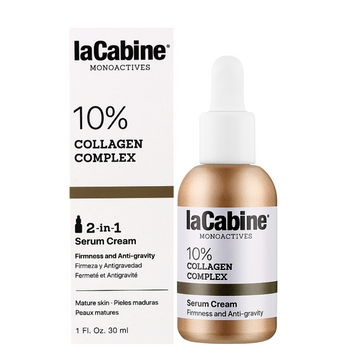 LaCabine 10% Collagen Complex 2 in 1 - Крем-сироватка для зволоження та пружності зрілої шкіри обличчя 600019 фото