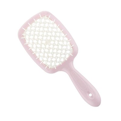 Janeke superbrush щітка для волосся (рожевий нюд+білий) 65777 фото