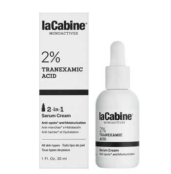 LaCabine 2% Tranexamic Acid 2-in-1 - Moisturizing cream-serum for face against age spots