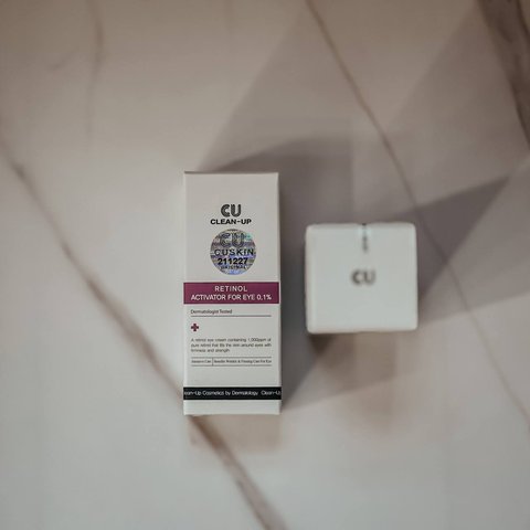 Крем для зони навколо очей із ретинолом 0,1% CU SKIN Clean-Up Retinol Activator for Eye 0,1% 43984 фото