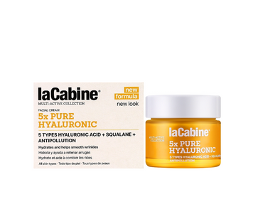 LaCabine 5xPure Hyaluronic - Moisturizing cream against facial wrinkles